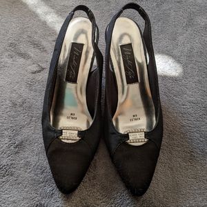 ♦️ B2G1FREE ♦️ Black w/faux diamond accent